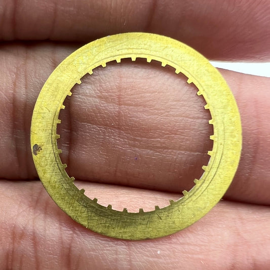 White date disk wheel for ETA2824 movement with date display at 3 o'clock, compatible watch part