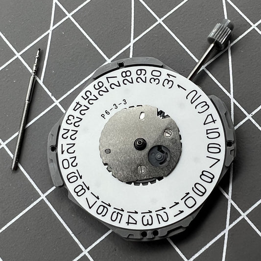 Japan-made Miyota GR12 quartz watch movement, high-precision replacement for Miyota 1S13 models.