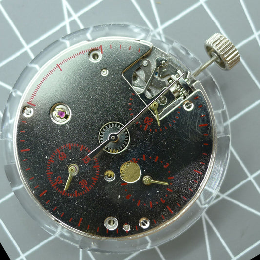 Seagull Tianjin ST1903 watch accessory showcasing 24-hour manual mechanical movement detail.