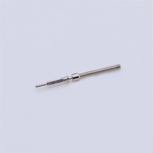 Set of 10 watch stems for China Made 7120 movement, precision parts for watch repair and maintenance.