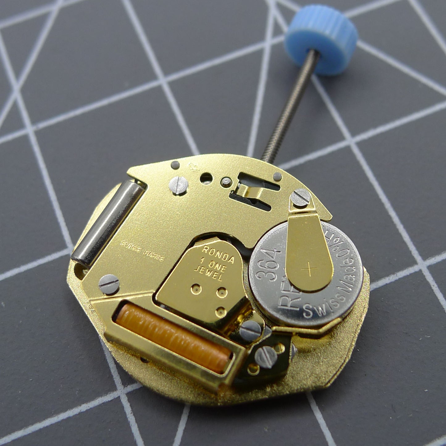 Swiss Made Ronda 762 quartz watch movement, precise and reliable for quality watch accessories.