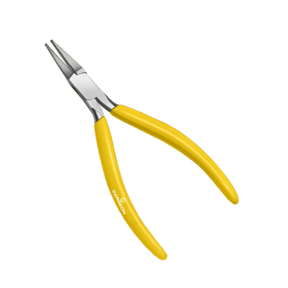 Bergeon 2510 Zange, flache Nase, glatte Backe