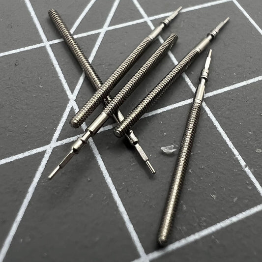 Replacement winding stem for Miyota 1S13/1S02 watch movement, precise fit accessory.