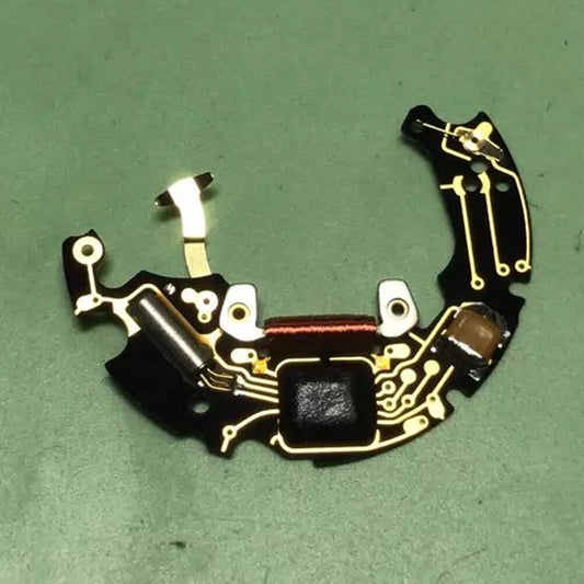 Original Swiss Made ETA205.911 movement circuit board for watch repair and replacement.
