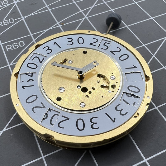 Swiss Ronda 8040B quartz watch movement for precise timekeeping in premium watch accessories.