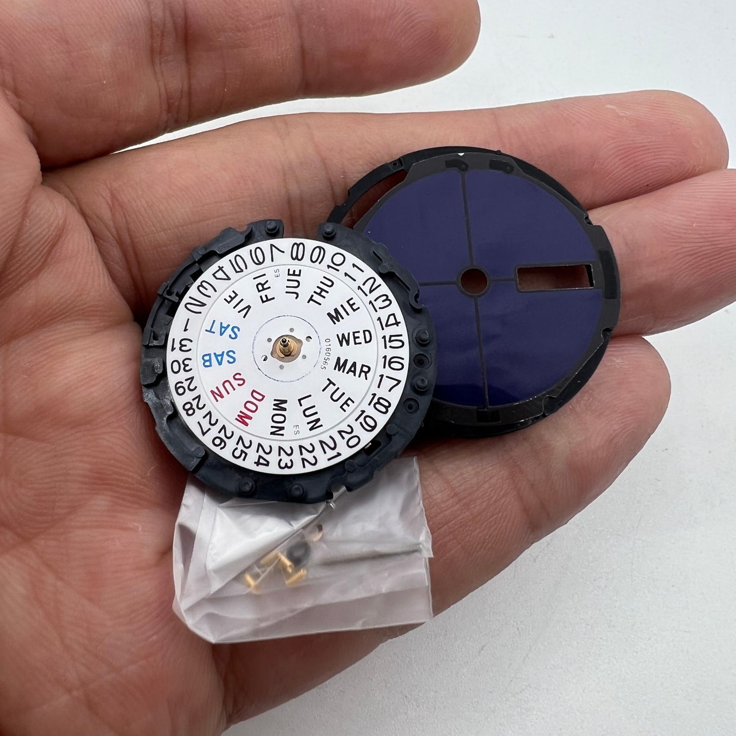 Montre Hattori Epson TMI VS43 VS43A fabriquée au Japon, mouvement à quartz, énergie solaire