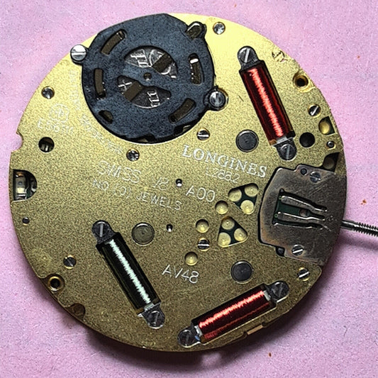 Longines E56.111 watch with quartz movement and single calendar, featuring ETA Calibre E56.111 mechanism