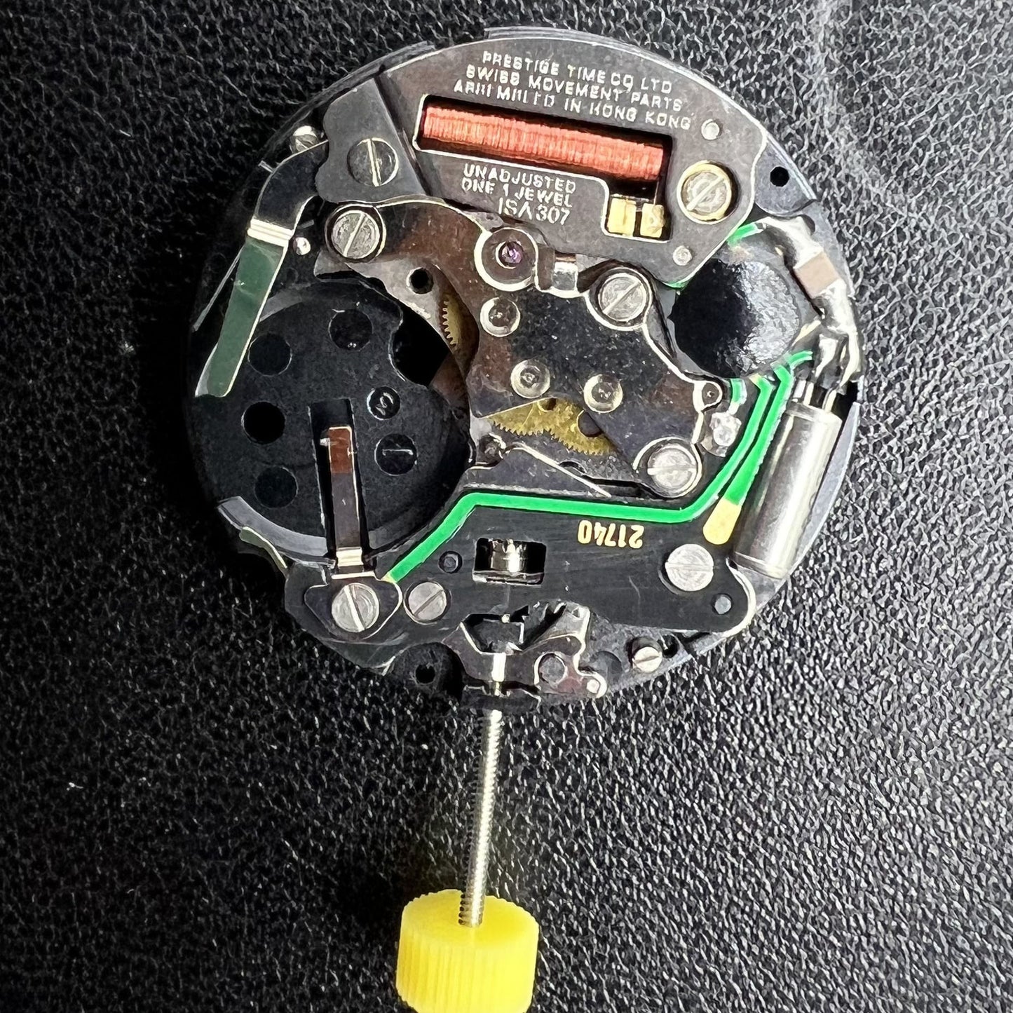 ISA 307 Quartz Watch Movement 3 Hands No Calendar