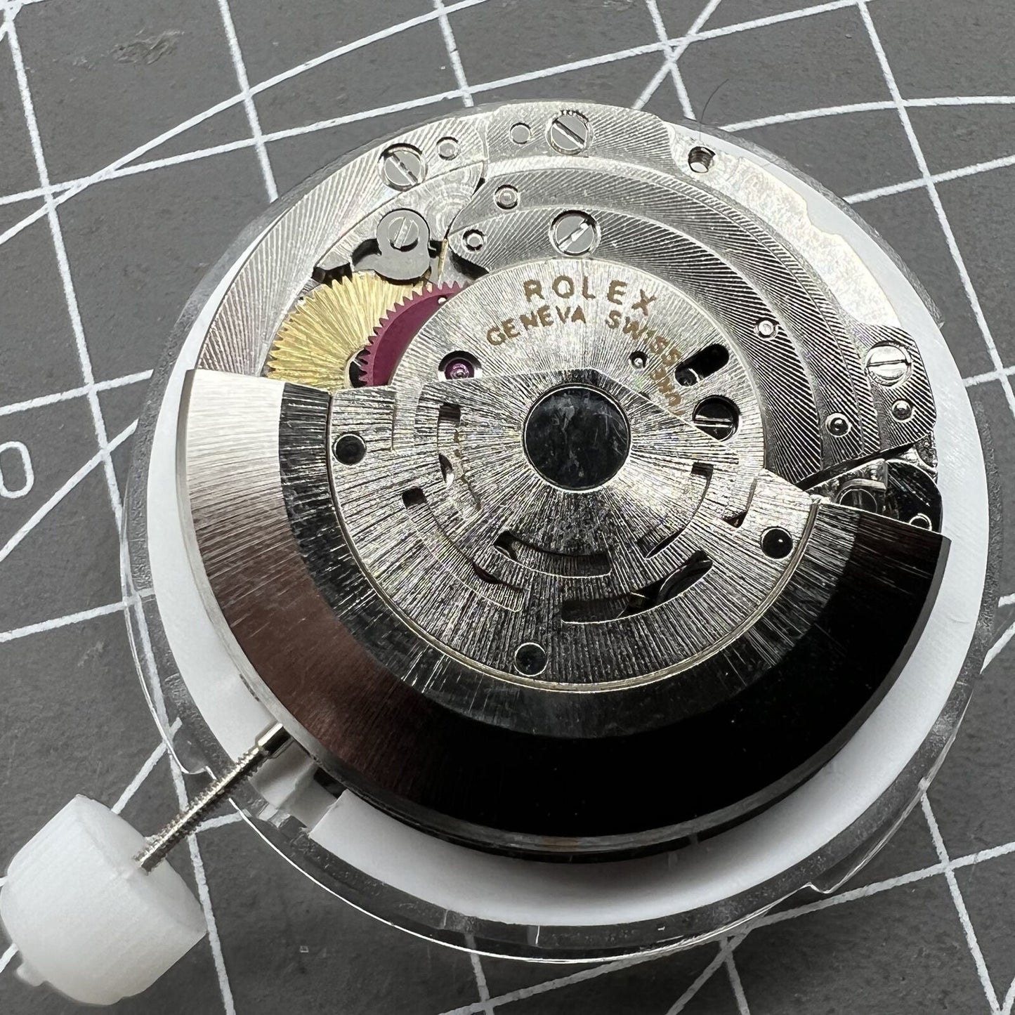 SA 3130 Mechanisches Automatikwerk Blaues Uhrwerk mit Unruhfeder