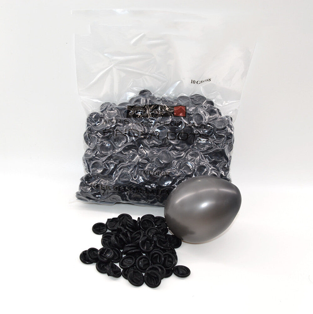 Set of anti-static natural rubber finger cots, latex material for watch repair protection.