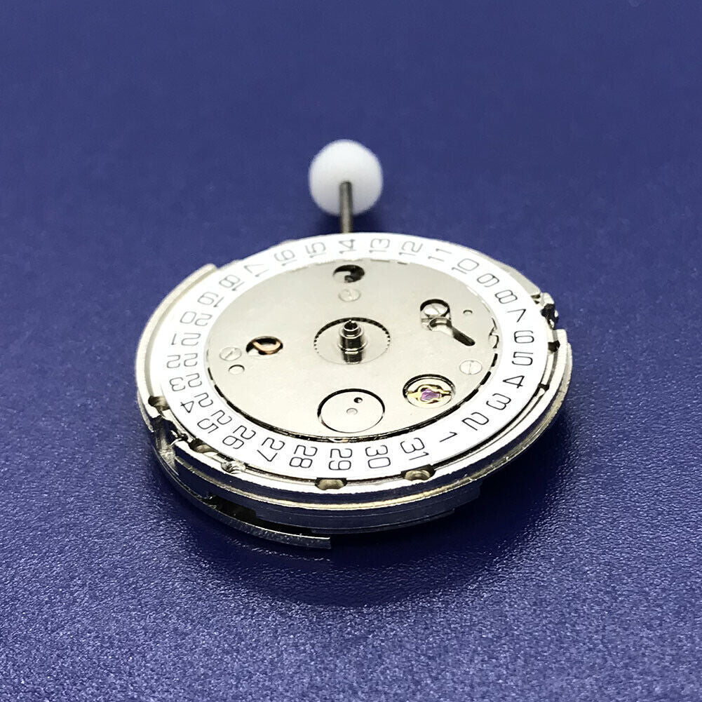 Chinesisches automatisches mechanisches Uhrwerk 4813, versilbert, 3 Zeiger