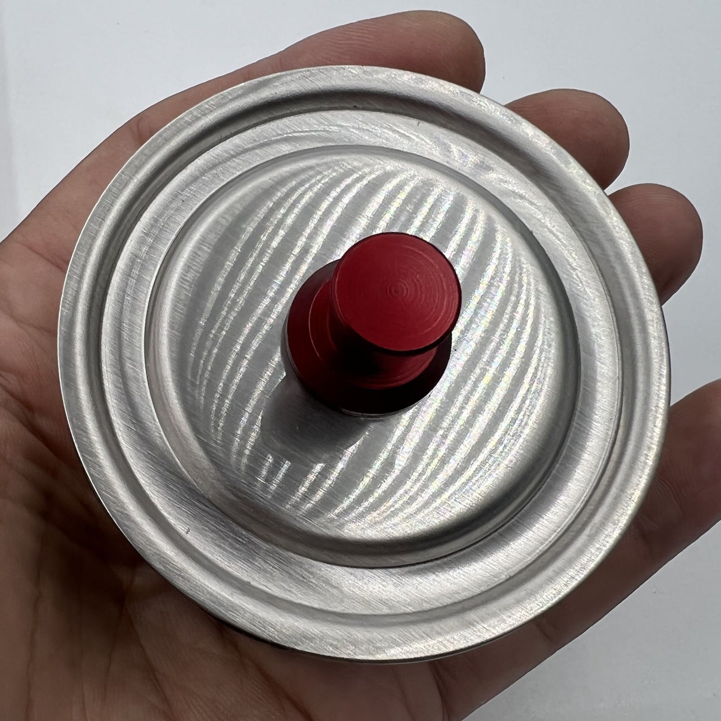 Récipient à huile pour montre en acier inoxydable de 69 mm avec couvercle anti-fuite, outil d'horloger