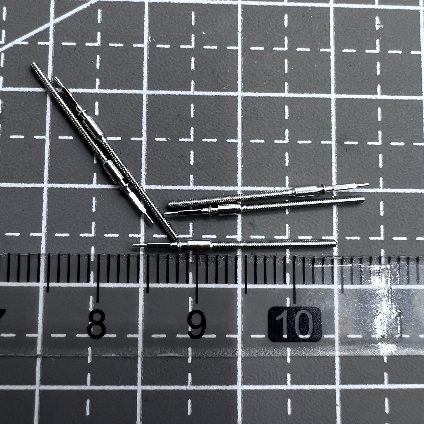 5 PIECES Watch Winding Stems Fit for Shanghai Asian Multifunctional Movement