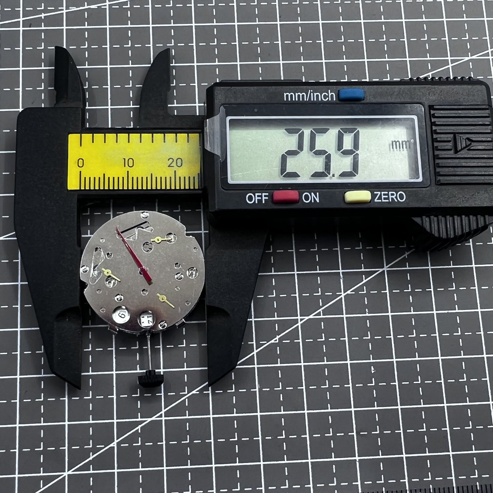 Tianjin T16 automatic watch with mechanical movement and small seconds at 2, 6, and 10 o?clock positions.