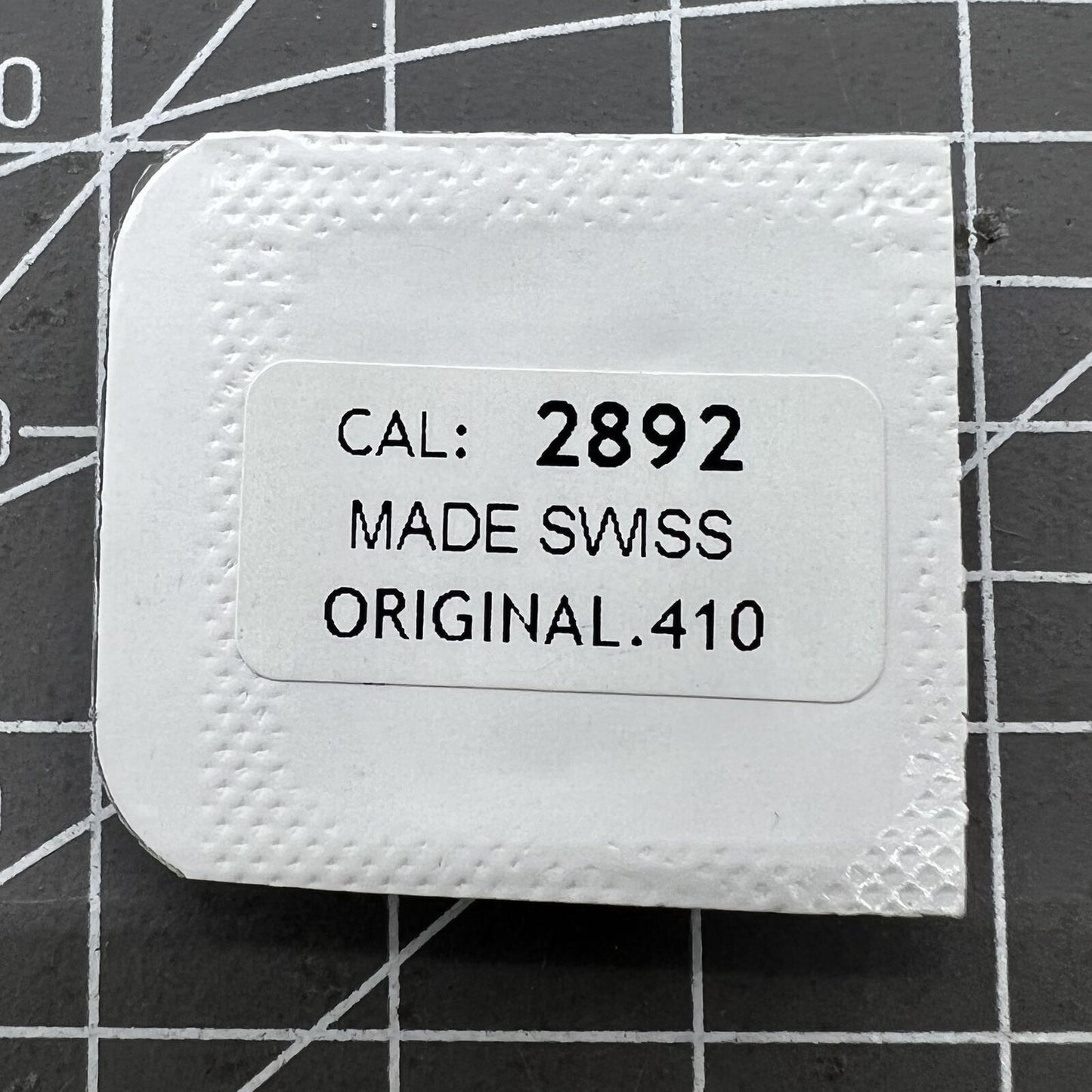 Pignon de remontoir de rechange pour montre <tc>ETA</tc> 2892, réf. 410