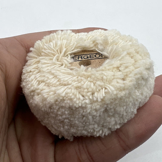 Bergeon 1175 cotton polishing wheels �60mm for watch accessory finishing and cleaning