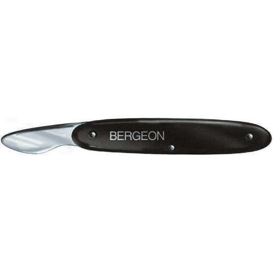 Bergeon 4932 back case opener knife for precise watch repair and case removal tasks.
