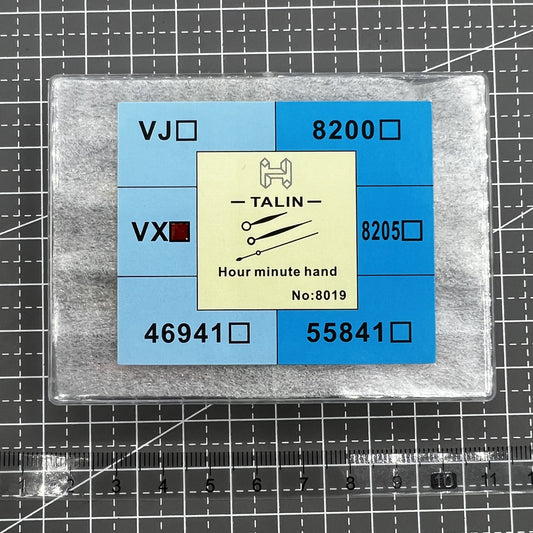 1. VX Series quartz watch hands set with small, minute, and hour hands for precise timekeeping.