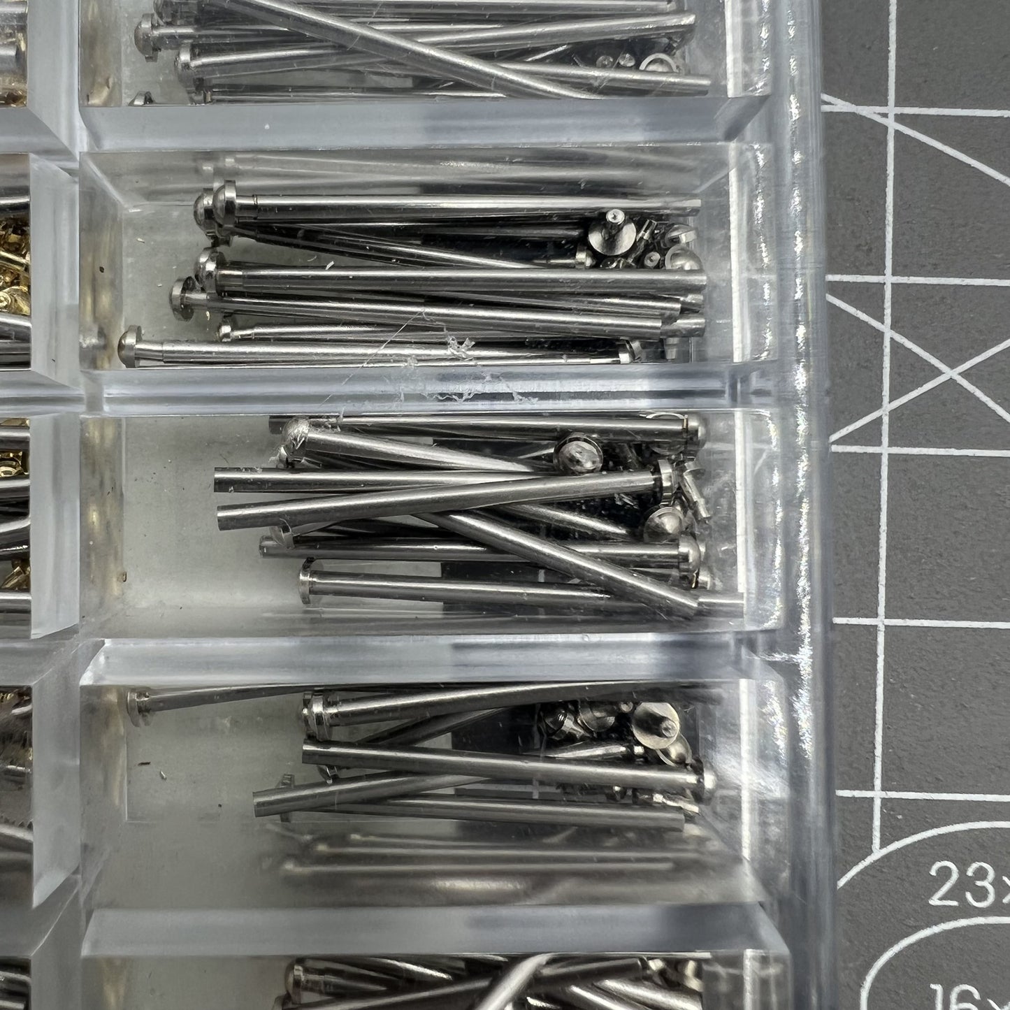 Assortiment de vis pour bracelet de montre, tube, goupille de friction, fermoir, bracelet, rivet, extrémité