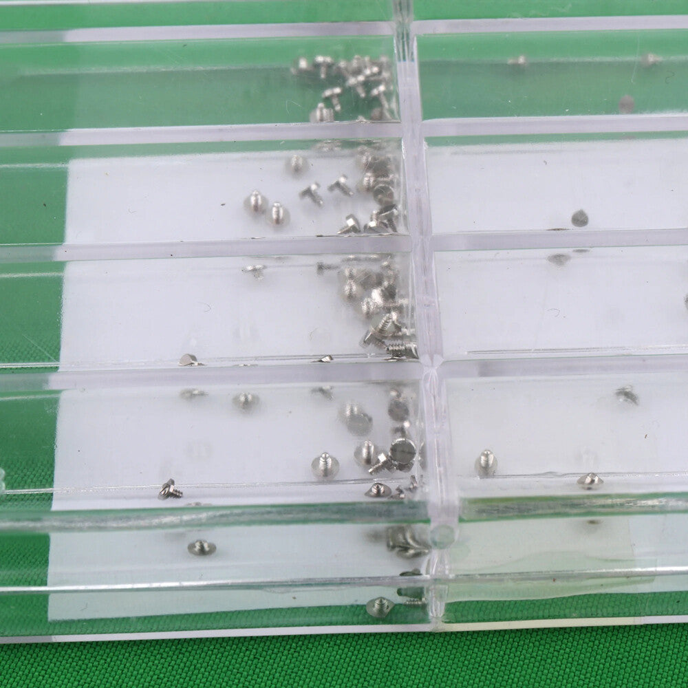 Fixing Screws of Watch Movements with Multiple Sizes Watch Repair Part Assorment