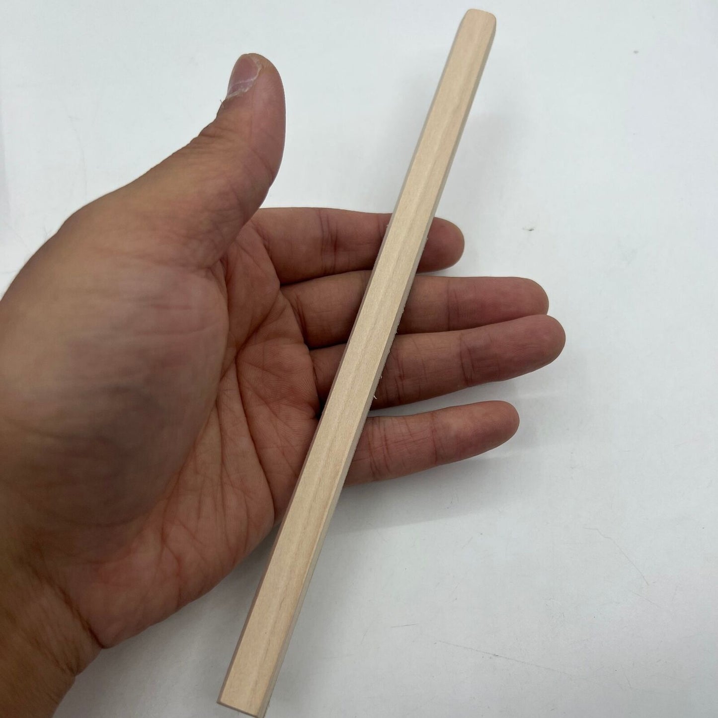 Horotec MSA26.420 white leather buff stick for polishing watches, premium Swiss precision tool for watch care.