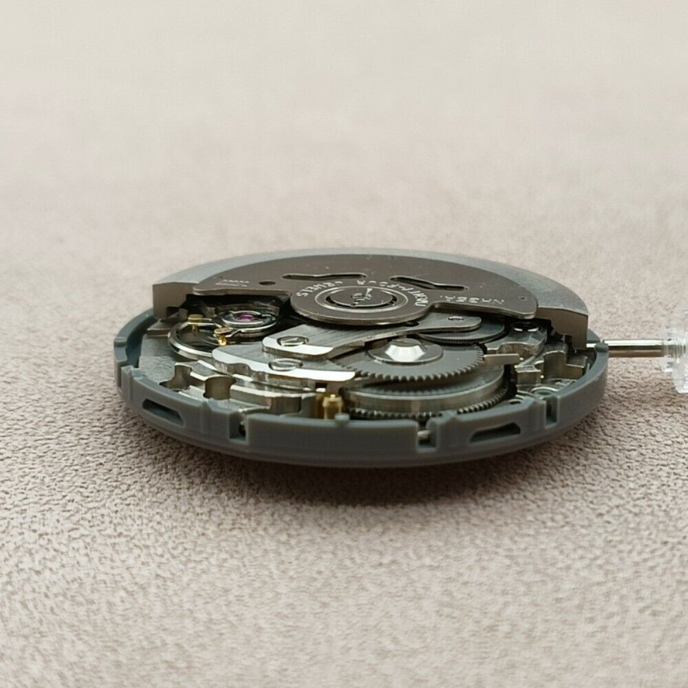 NH35 NH35A Mouvement japonais Black Spade Mécanique automatique SKX007 Couronne à 3/3,8