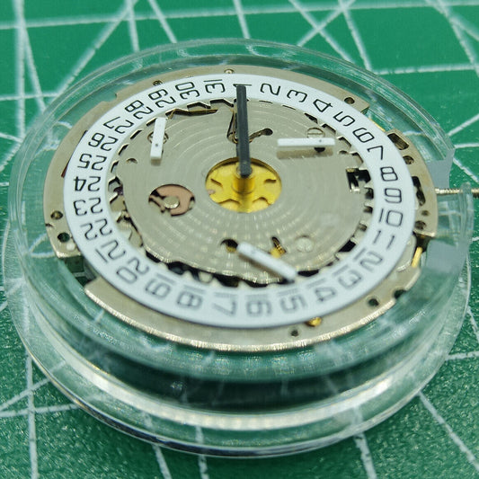 Swiss Made ISA 8171 quartz watch movement with date at 4, multifunctional features, ideal for watch accessories.