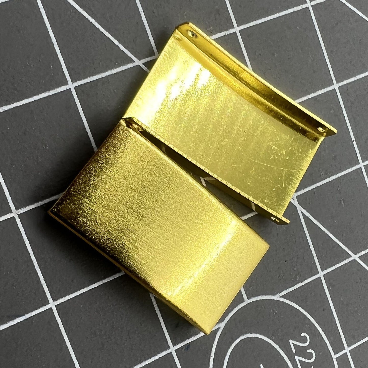 18PCS 9 Sizes Golden Watch Strap Bracelet Extender Bands Clasp Extension Link