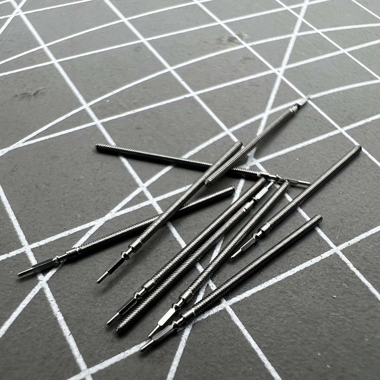Generic watch winding stem compatible with 5Y30 and 5Y20 movements for accurate time setting.