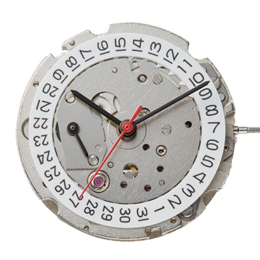 Miyota / Citizen 8217 Japan automatic mechanical watch movement for precise timekeeping features.