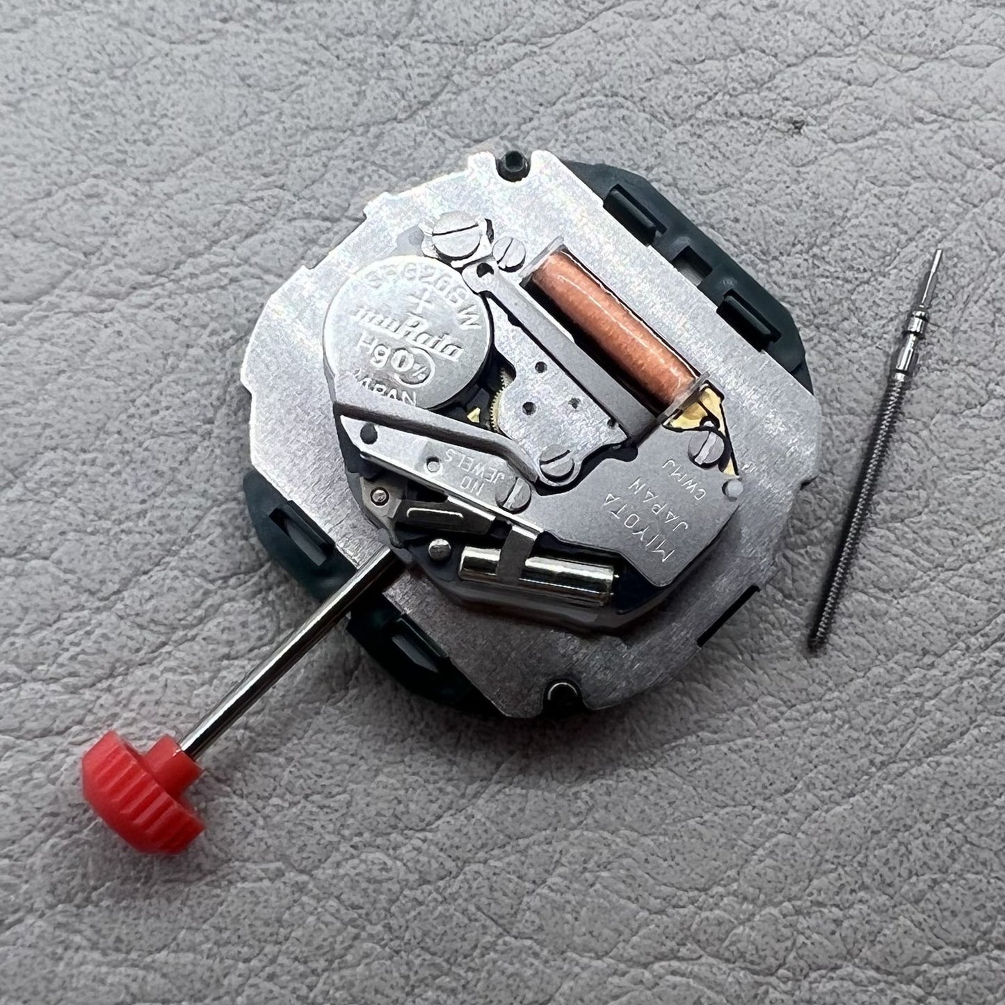 2 Stück Japan Miyota 2115 Quarzwerk Einzeldatum bei 3 Uhr