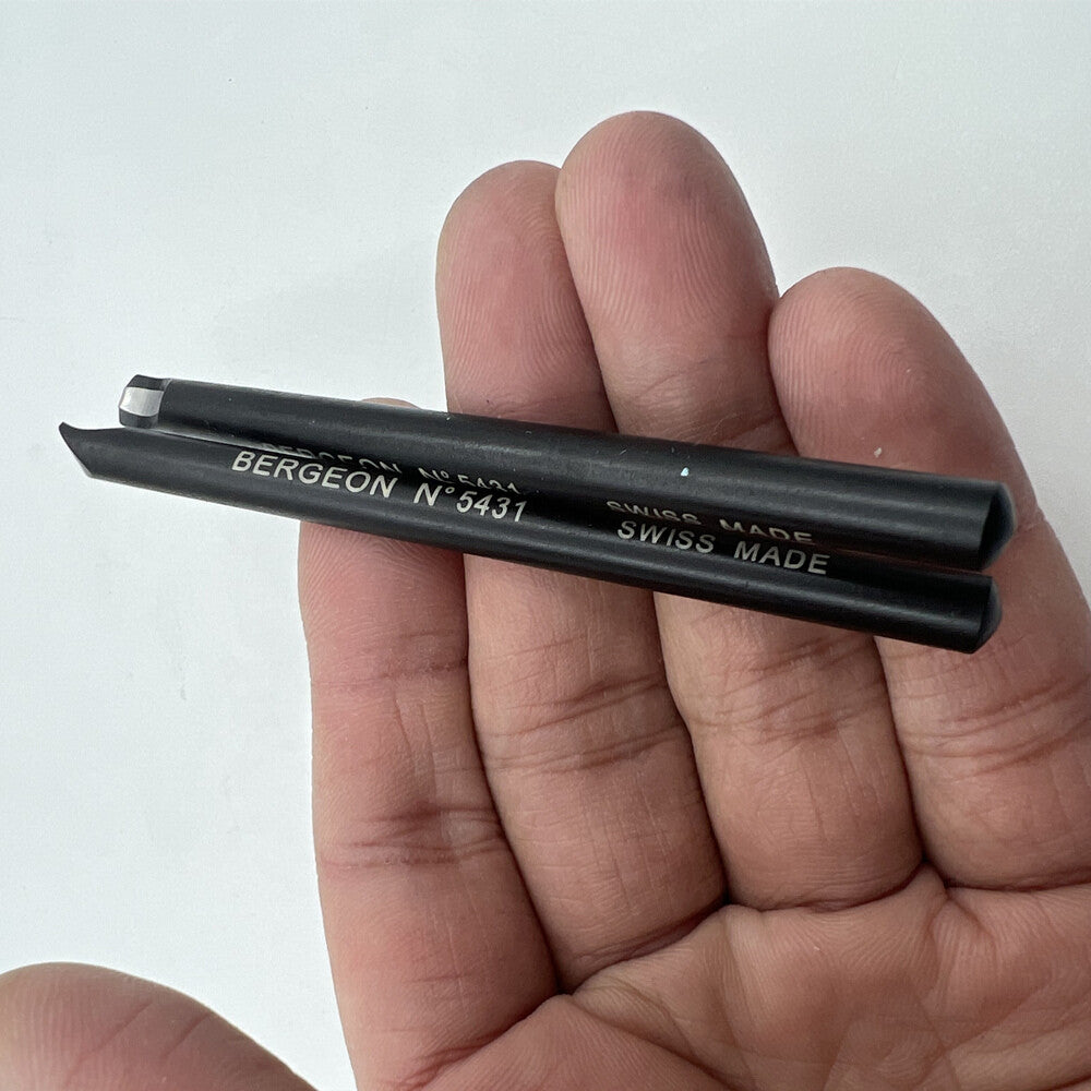 Bergeon 5431 3mm watch hand levers for precise watch repair and adjustment tools.