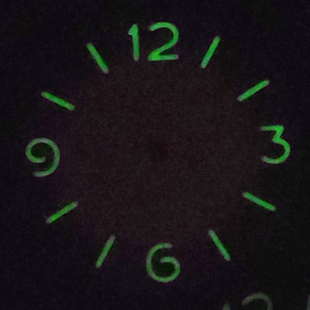 Green Luminous Green Watch Dial for ST3600 ETA6497/6498 Movement Watch Part
