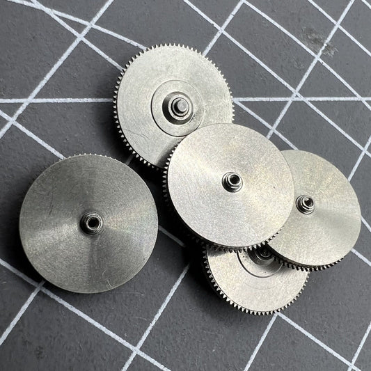 Complete Barrel with New Mainspring for YN55 YN56 watch movement, ensuring reliable power delivery.