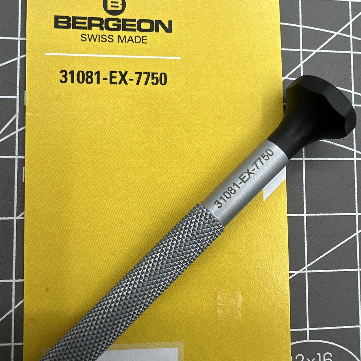 Bergeon 31081-EX-7750 Screwdriver CALIBRE ETA VALJOUX 7750