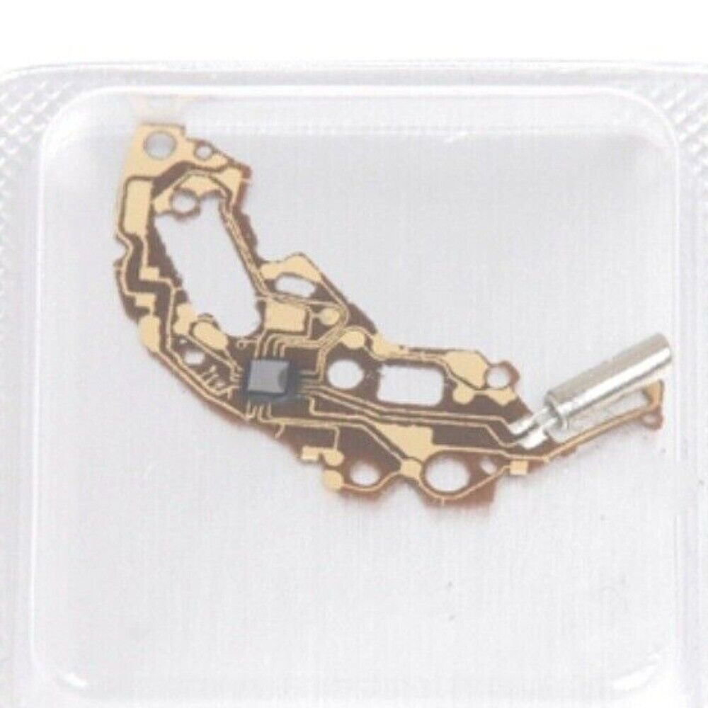 Japan-made circuit board for Epson VK63 quartz watch movement, ensuring precise timekeeping and durability.