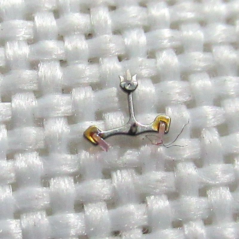 Pallet fork for NH05 NH06 watch movement, compatible with generic fit, precision watch part.
