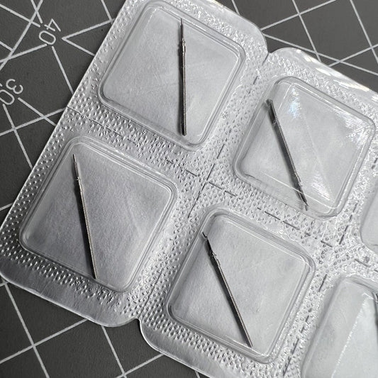 Generic watch winding stem compatible with ETA 955.112 / 956.112 movement, ideal for repairs.