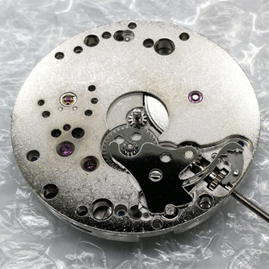 China Made Mechanical Movement 6497 manual winding with 2 hands and triple splint design for watches.