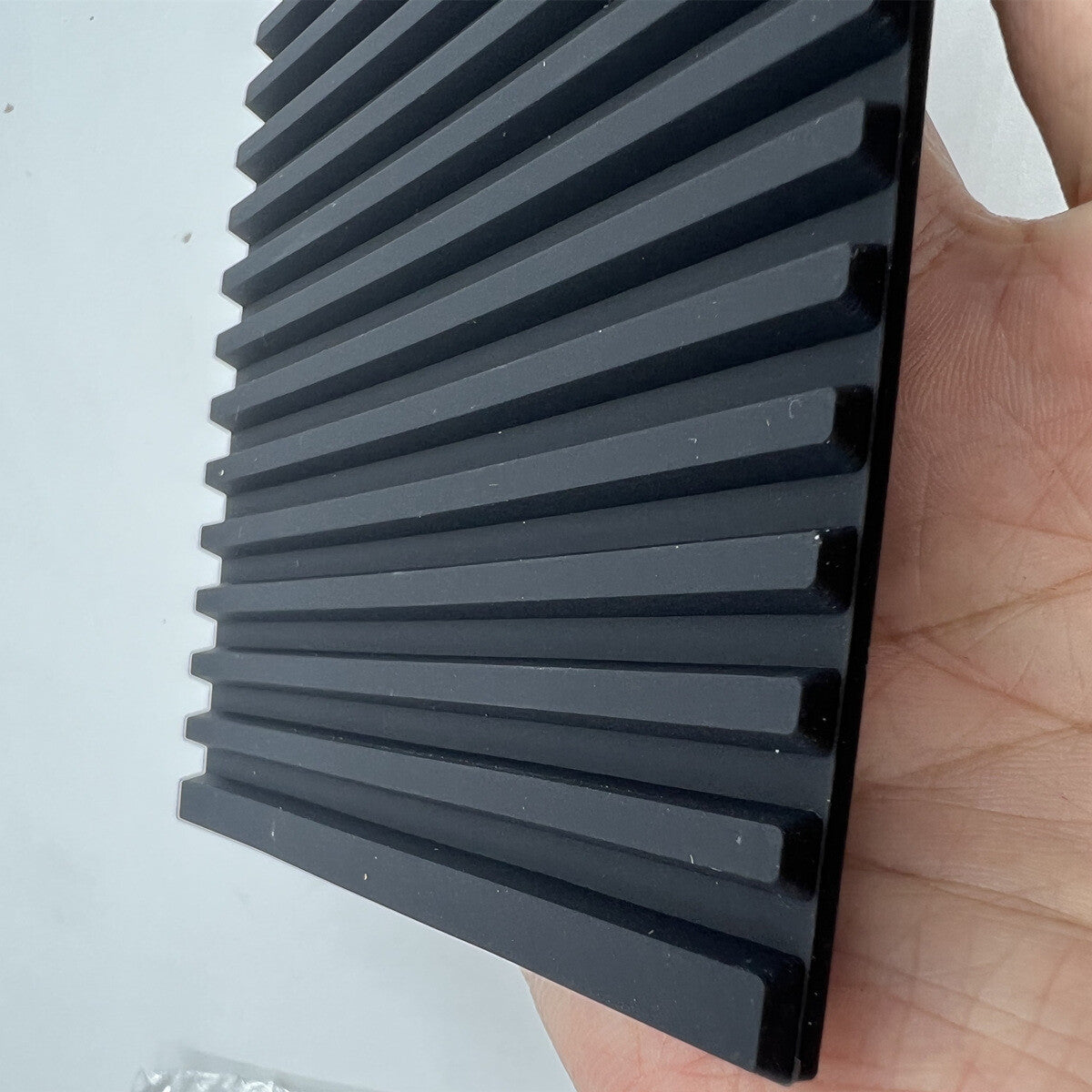 Horotec MSA24.222 Banc Opaco Nero Silicone Antiscivolo Con 19 Rainures