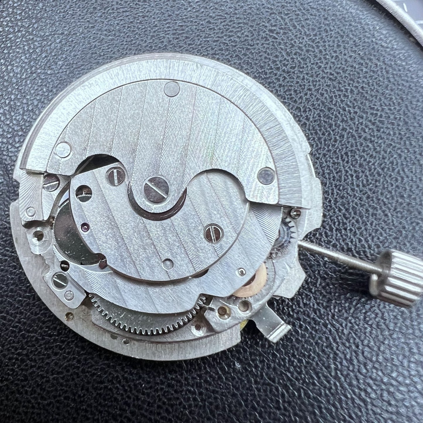 Tianjin T17 Mechanical Movement Big Date At 12 Super Thin 2 Hands Small Second