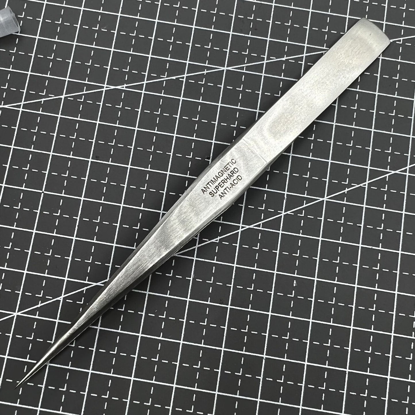 ST16 Antimagnetic Tweezer, superhard stainless steel tool for precise watch accessory handling.