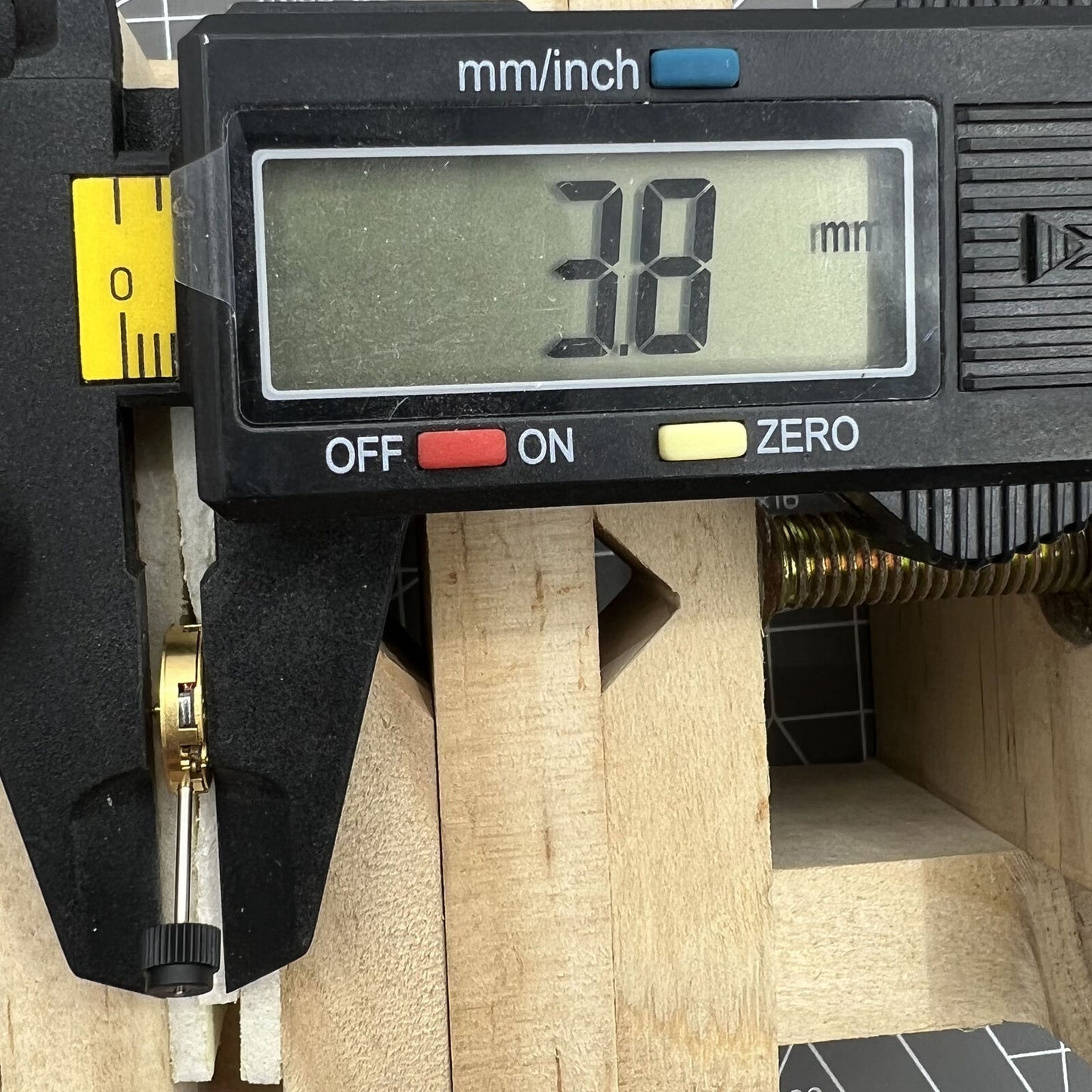 Swiss Made ETA E01.701 quartz watch movement by ETA, 2 hands, precision timekeeping accessory.