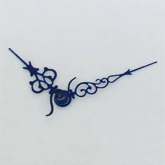 17mm blue flower-shaped watch hands for ST3600 and ETA6497 mechanical movements.