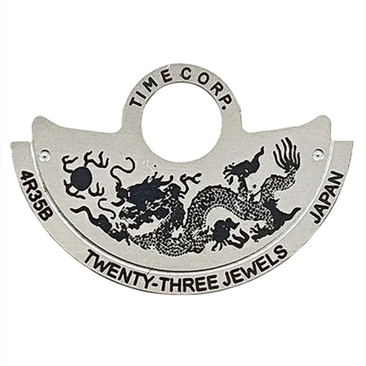 Masse oscillante Dragon~China Zodiac Silver Rotor pour NH35 NH36 4R35