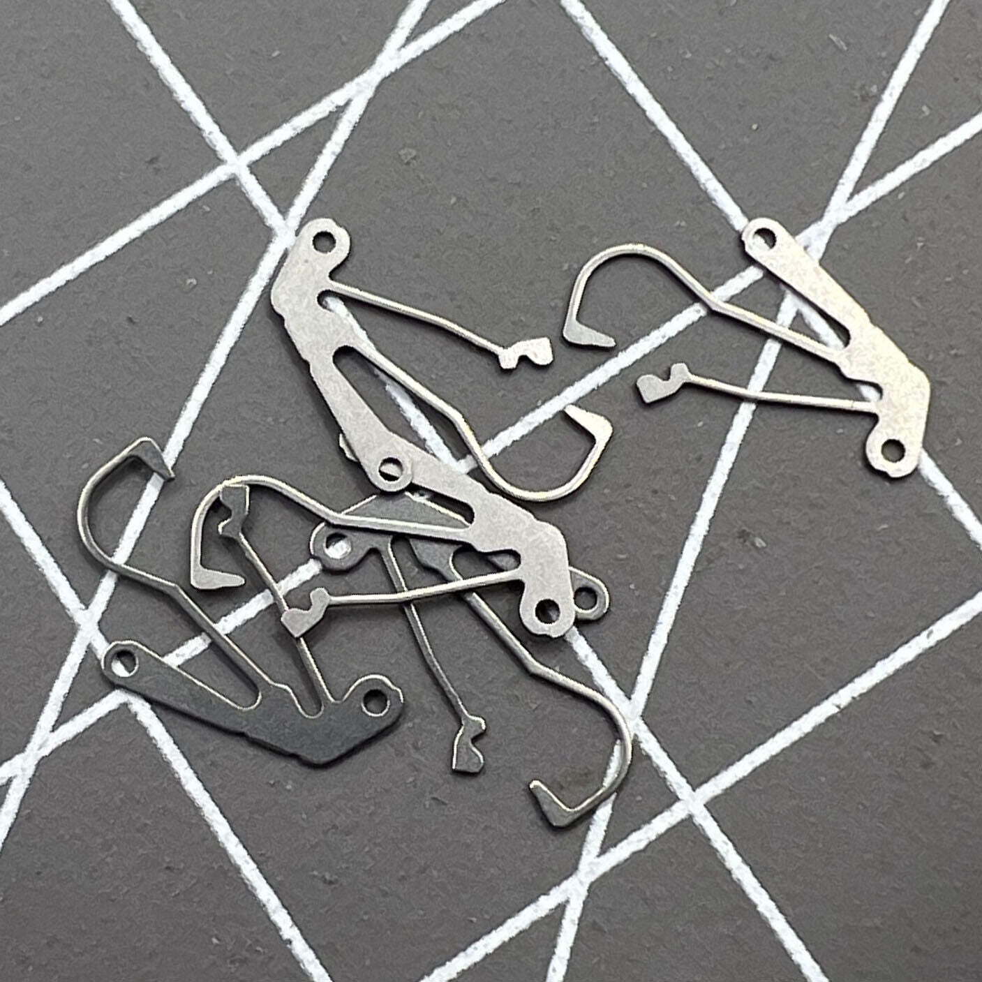 Corrector spring replacement part for Miyota 8200 movement, precise watch repair accessory.