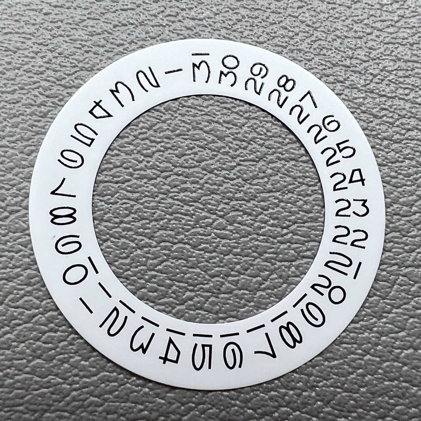 2 Stücke Datenträgerrad -Overlay für ETA2824 2836 Miyota 8215/8200 Datum@3