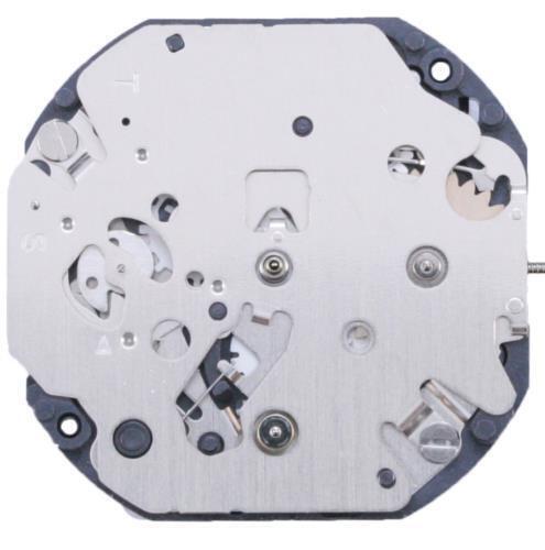 Hattori Epson TMI VX3S quartz watch movement, precision Japanese craftsmanship for reliable timekeeping.