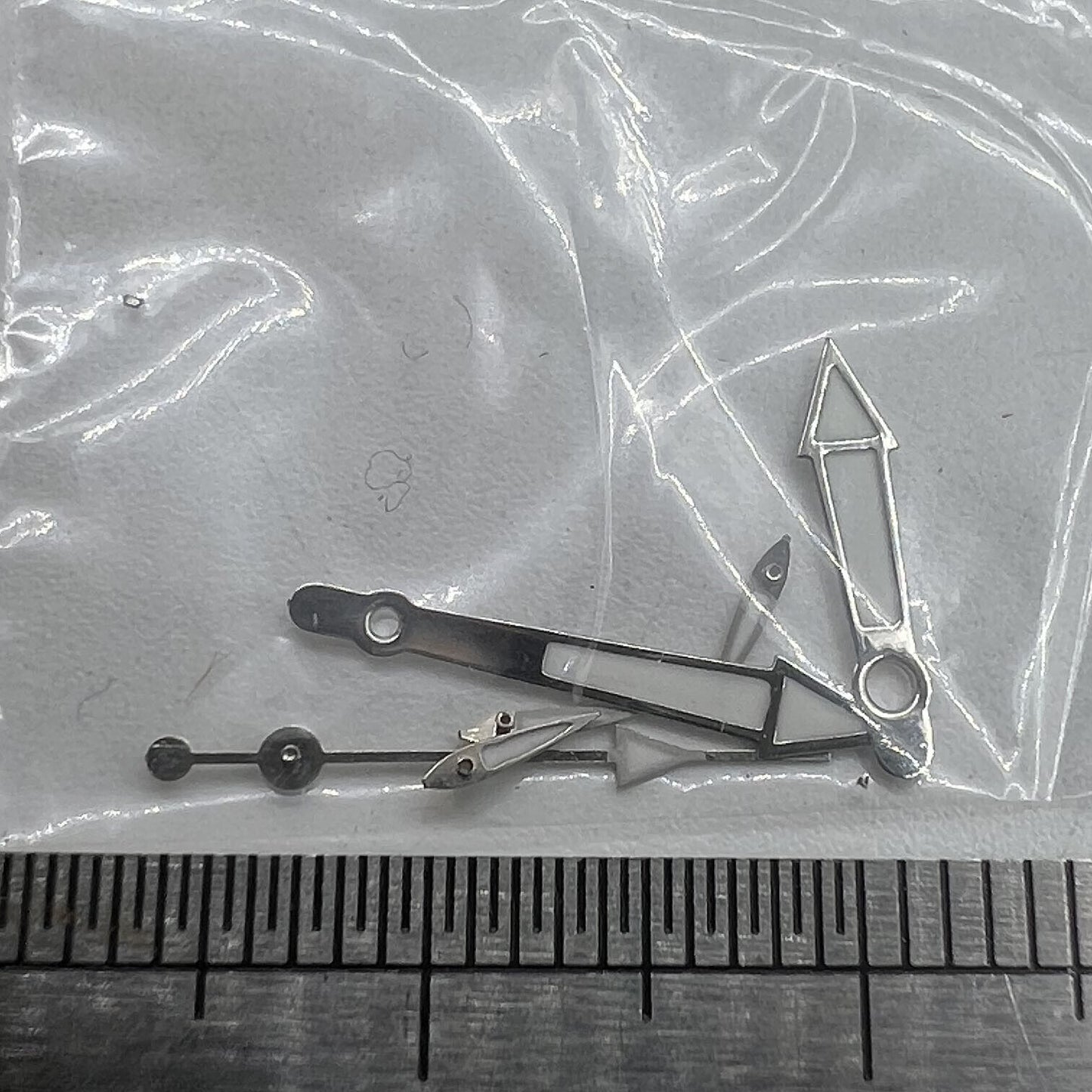 13 mm silberner Rand, grüne Leuchtzeiger für Miyota OS10 OS20 OS22 OS60 OS80