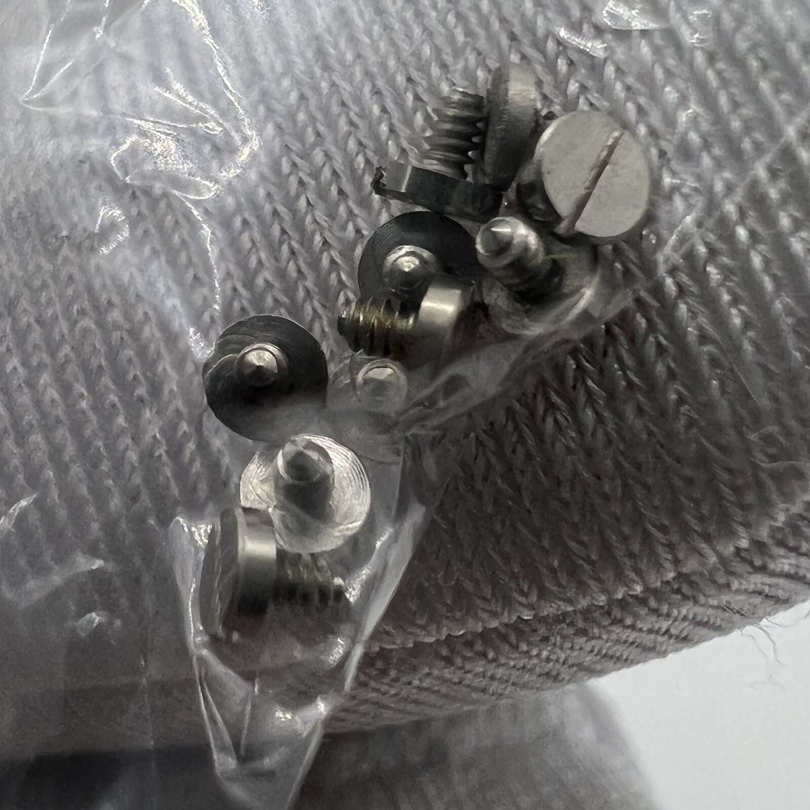 10pcs Generic 7120 watch dial feet screws, secure fit for precise watch accessory repairs.